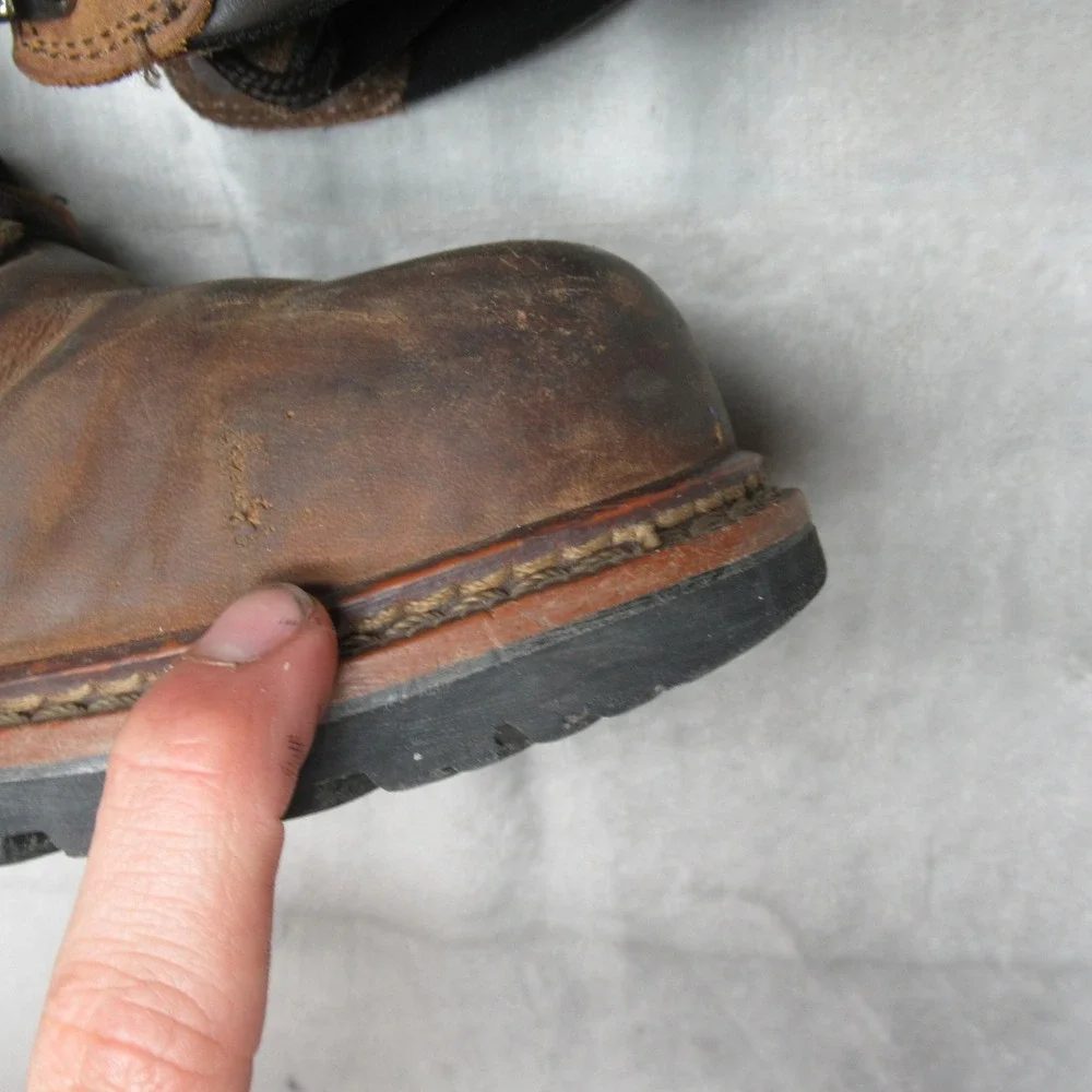 Thorogood Mens Boots 11W Brown Leather‎ 6